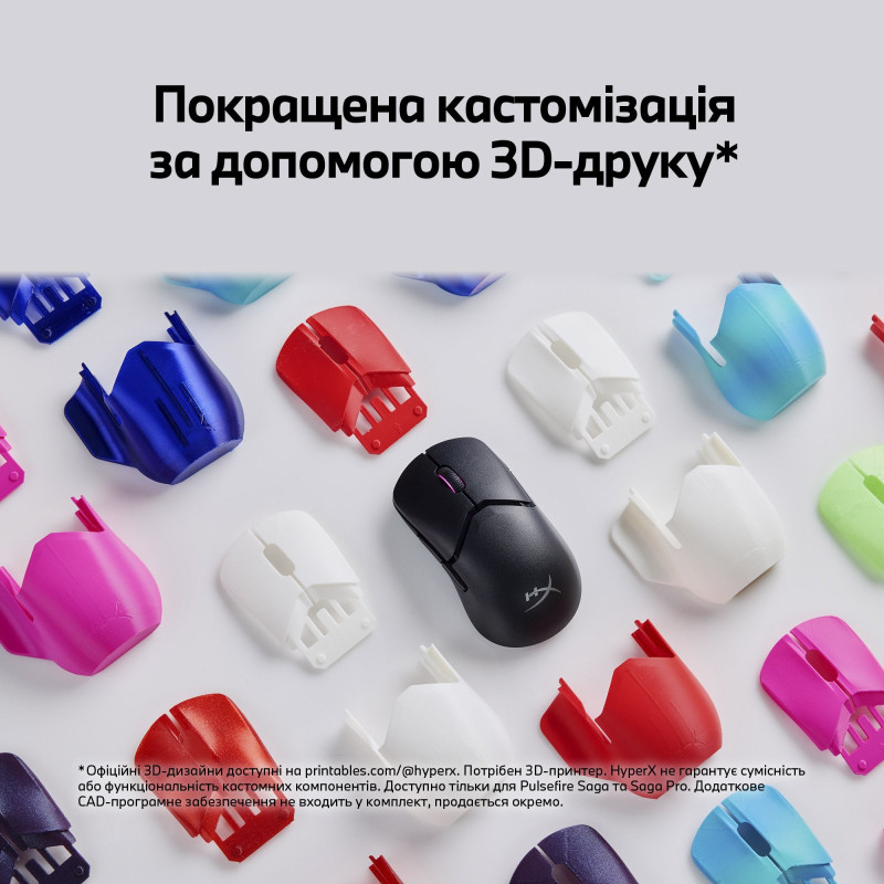 Мишка HyperX Pulsefire SAGA RGB (A2PB3AA)