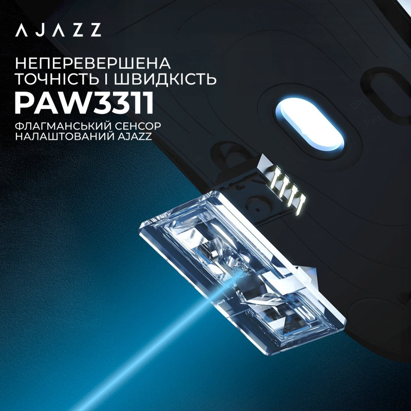 Мишка Ajazz AJ179P MC Black (AJ179P-MC-B)