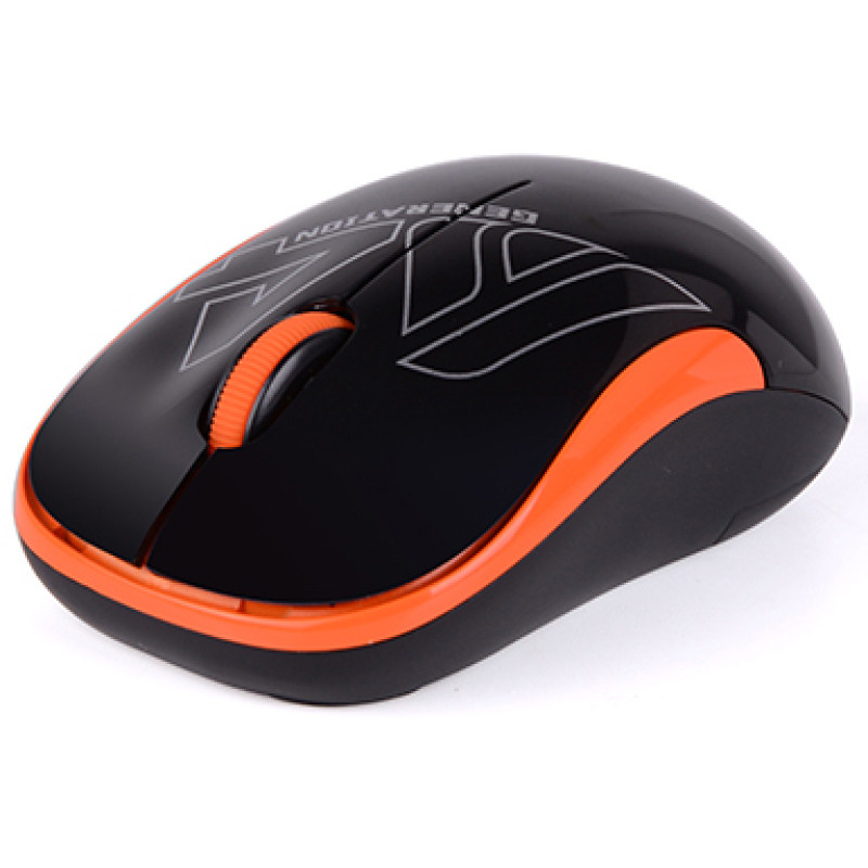 Миша A4tech G3-300N Black+Orange