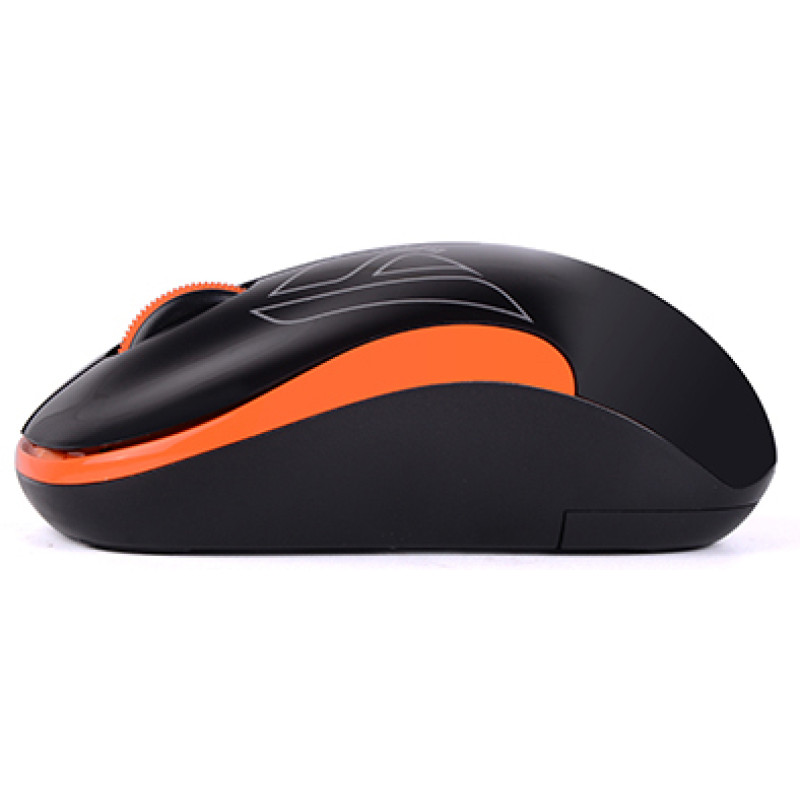 Миша A4tech G3-300N Black+Orange