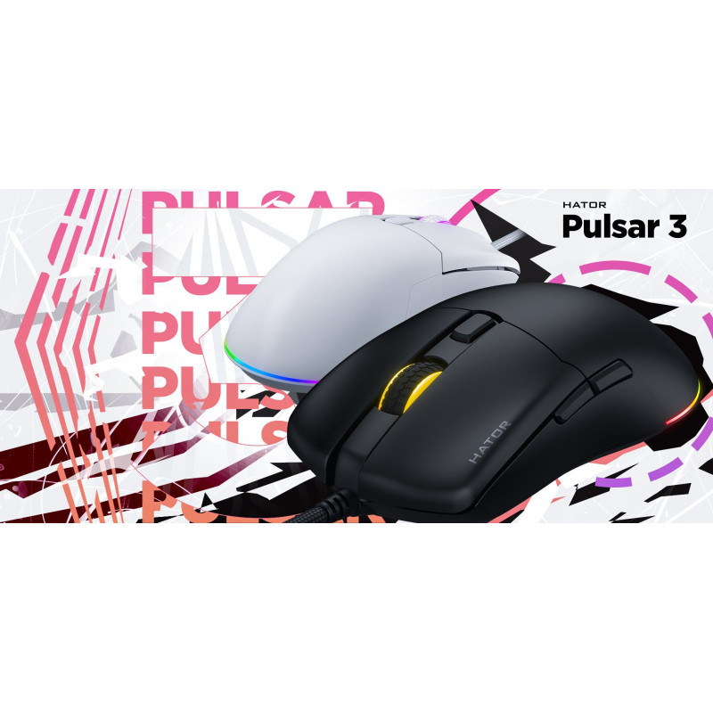 Мишка HATOR Pulsar 3 (HTM610) black
