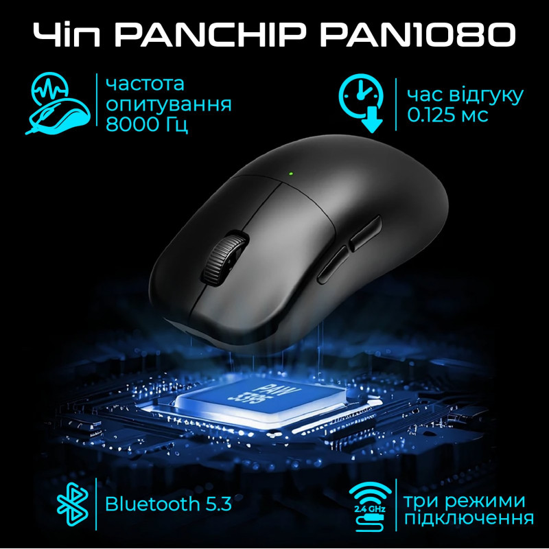 Мишка RAWM ES21 Black