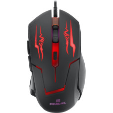 Мишка REAL-EL RM-520 Gaming Black (EL123200020)