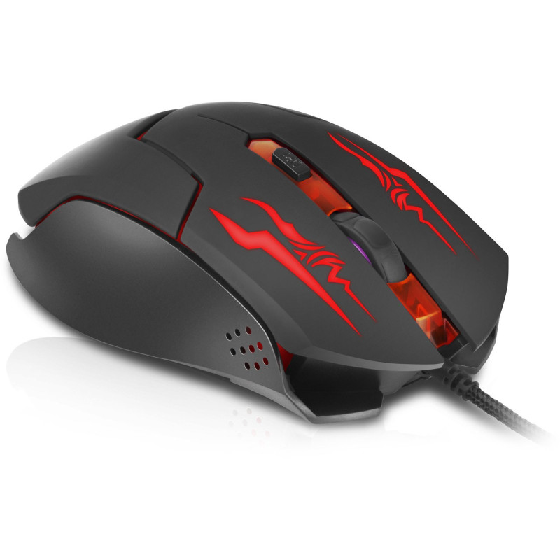 Мишка REAL-EL RM-520 Gaming Black (EL123200020)