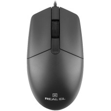 Миша REAL-EL RM-210 Black (EL123200036)