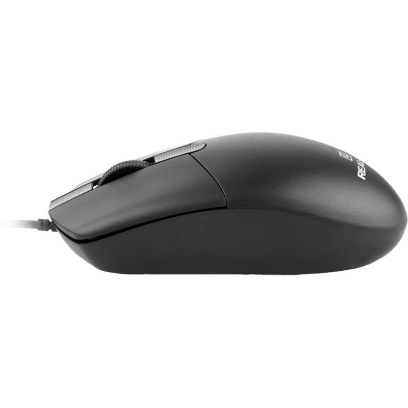 Миша REAL-EL RM-210 Black (EL123200036)