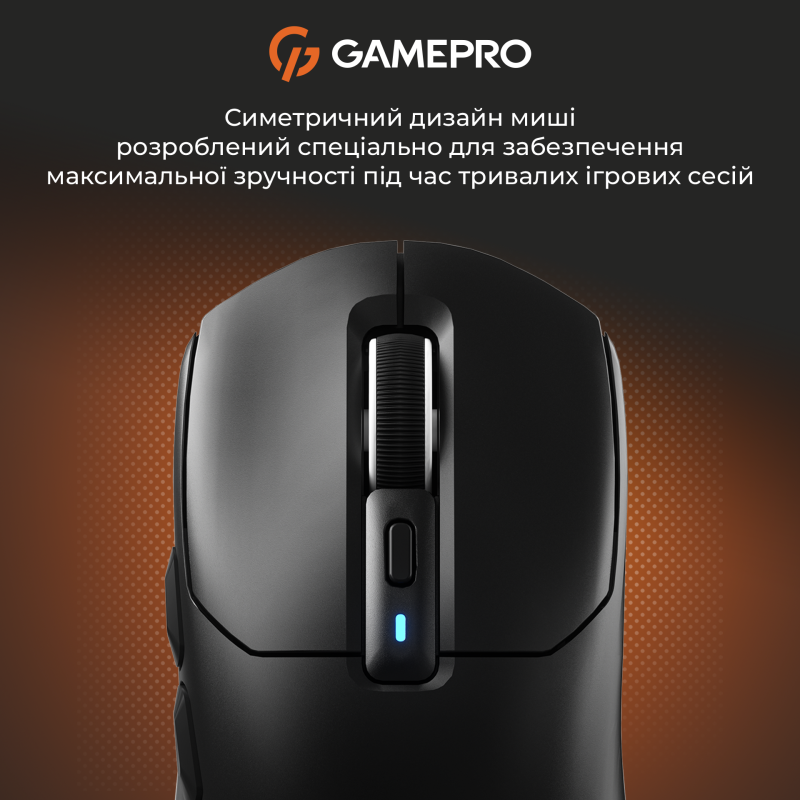 Мишка GamePro Genesis Airmaster Wireless/Bluetooth/USB Black (GM167B)