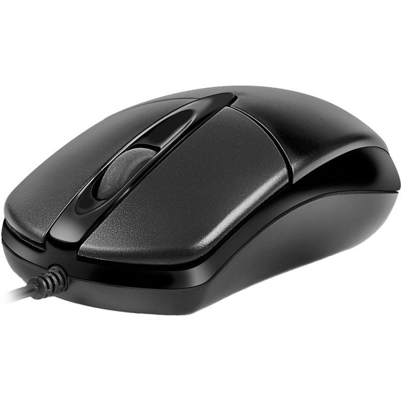 Миша REAL-EL RM-214 Black (EL123200039)