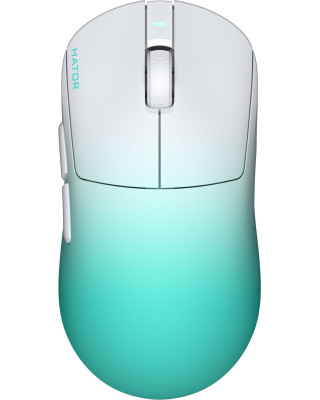 Мишка HATOR Quasar 3 ULTIMA 8K Wireless (HTM761) white/mint
