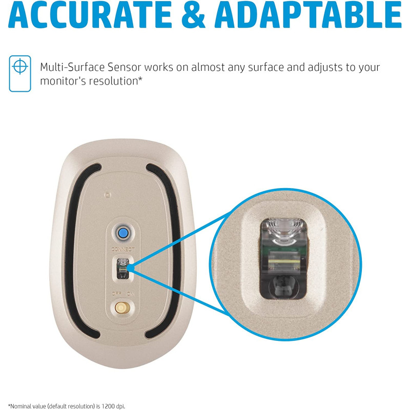 Мишка HP 410 Slim Bluetooth Space Grey (4M0X5AA)