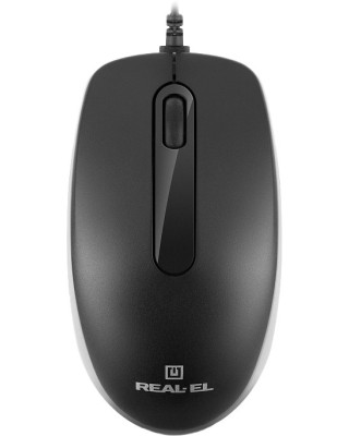 Миша REAL-EL RM-217 Black (EL123200038)