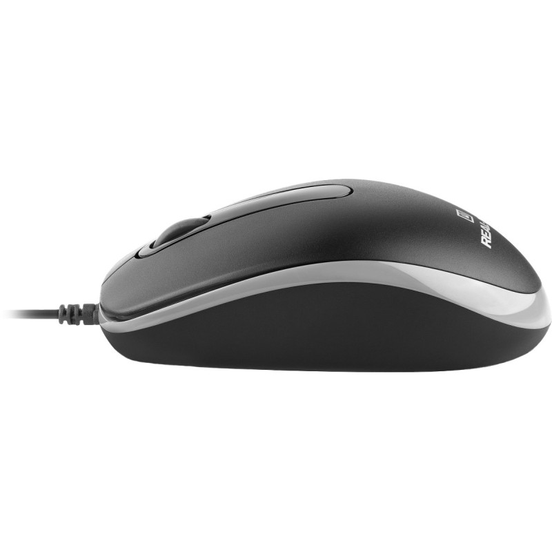 Миша REAL-EL RM-217 Black (EL123200038)