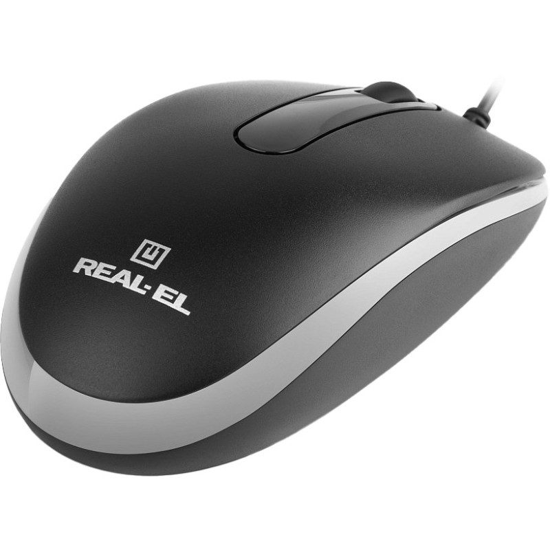 Миша REAL-EL RM-217 Black (EL123200038)