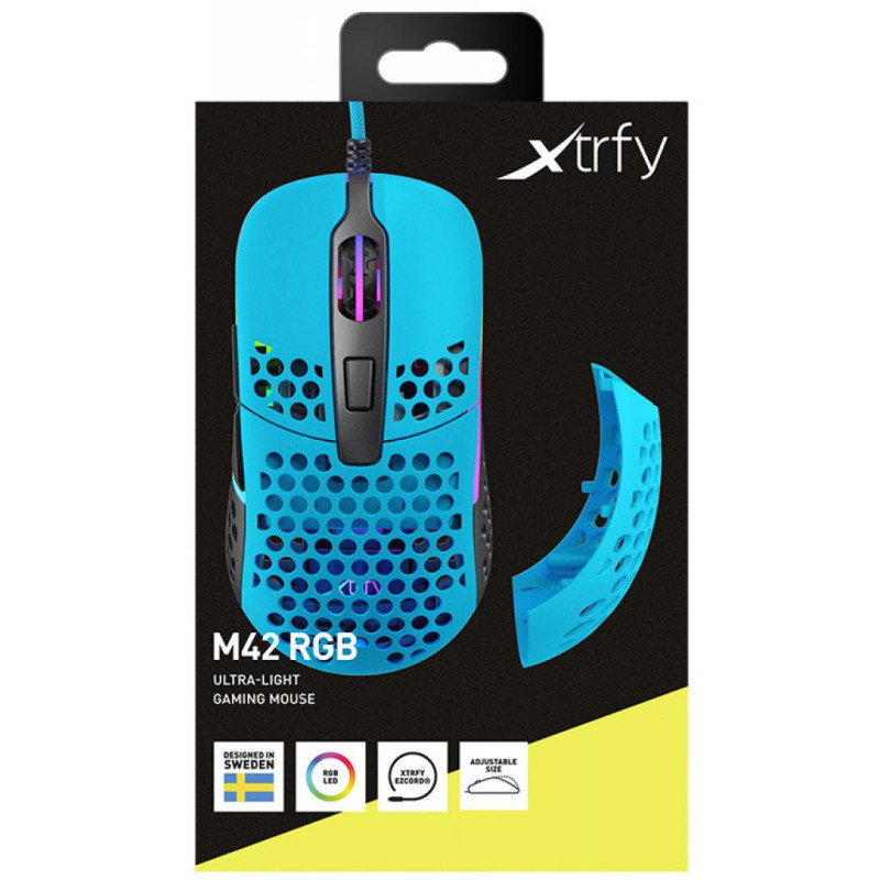 Мишка Xtrfy M42 RGB Miami Blue (XG-M42-RGB-BLUE)