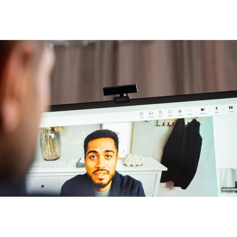 Веб-камера Sandberg Face Scan Webcam Mini Full HD Autofocus (134-43)
