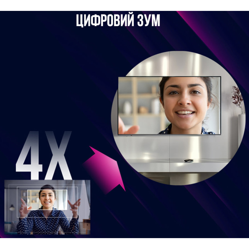 Веб-камера Lorgar Rapax 701 Streaming 2K Blue (LRG-SC701BL)