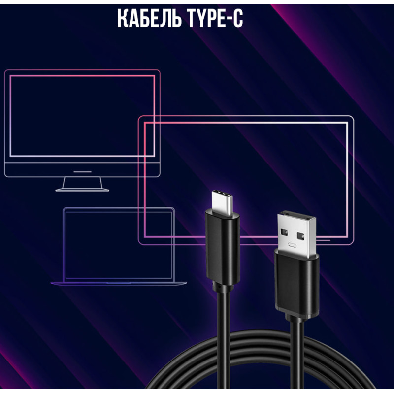 Веб-камера Lorgar Rapax 701 Streaming 2K Blue (LRG-SC701BL)