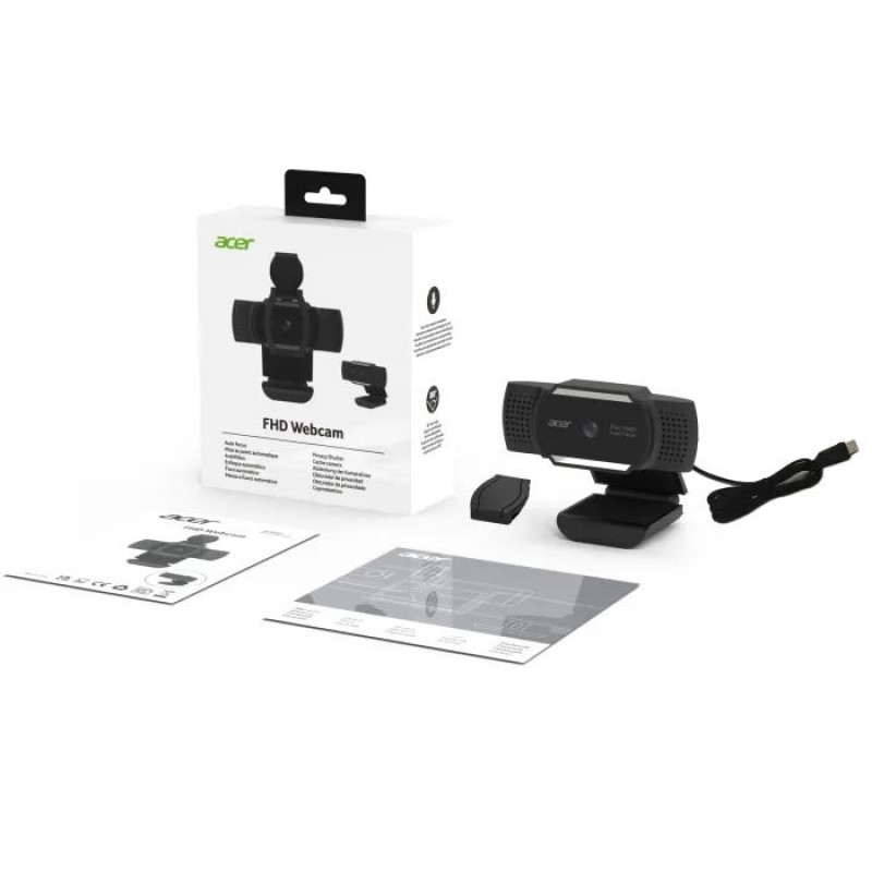 Вебкамера Acer FHD Webcam (HP.EXPBG.019)