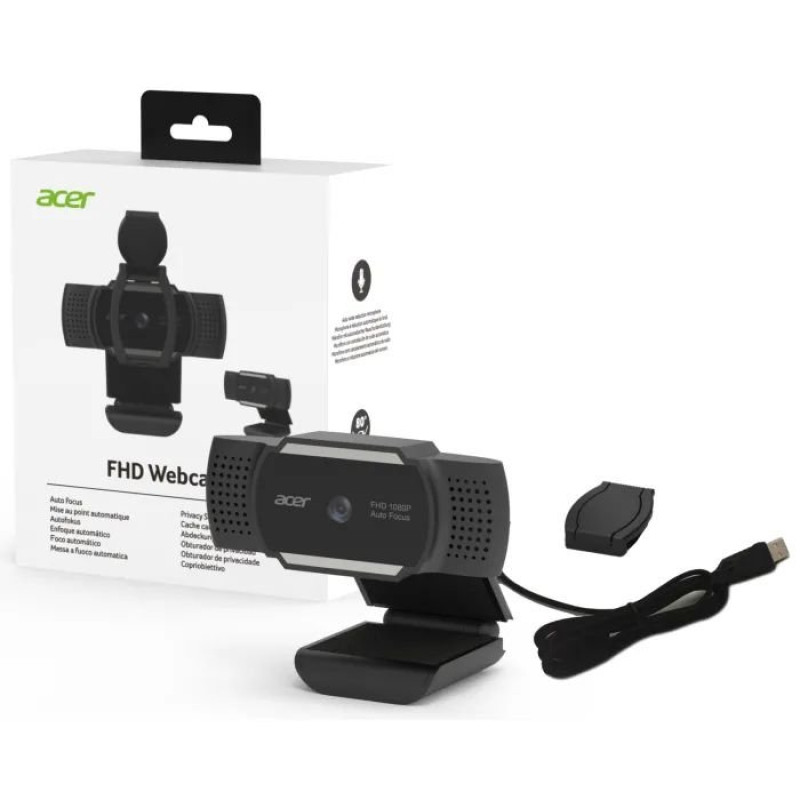 Вебкамера Acer FHD Webcam (HP.EXPBG.019)