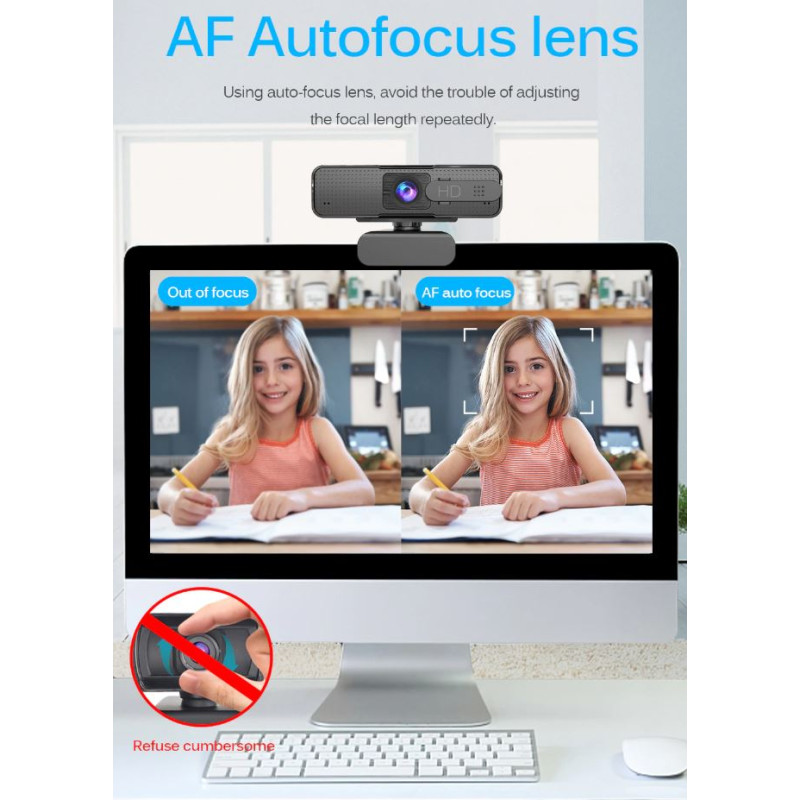 Веб-камера Dynamode 2K Full HD 1080p (H701)