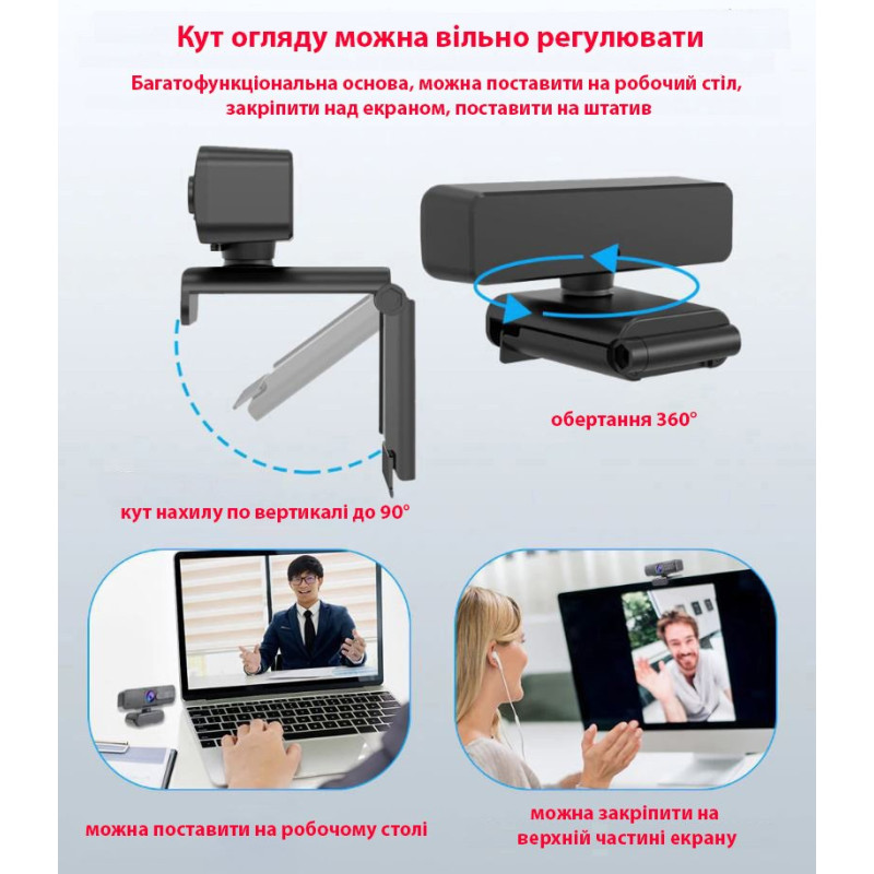 Веб-камера Dynamode H701 black