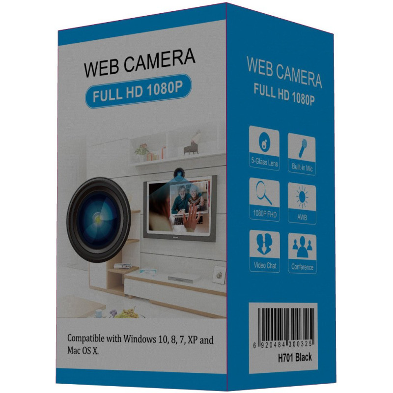 Веб-камера Dynamode H701 black