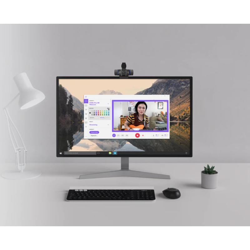 Веб-камера Logitech Webcam C920s Pro (960-001252)