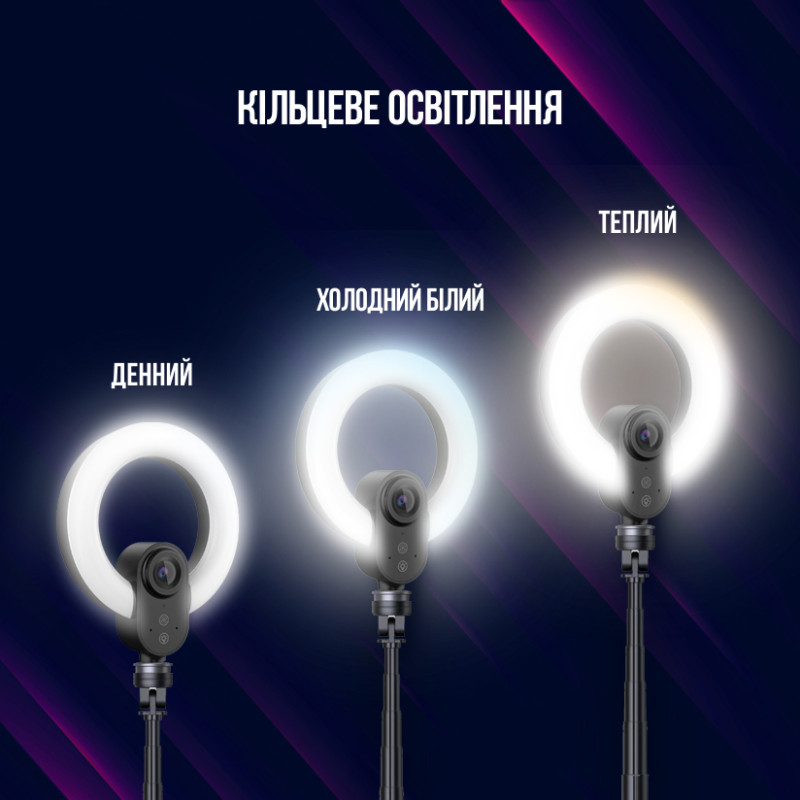 Вебкамера Lorgar Circulus 910 Streaming 5MP 1944 Auto Focus Stereo (LRG-SC910)