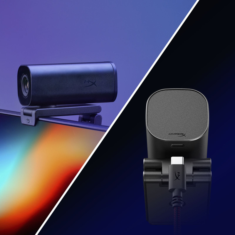 Вебкамера HyperX Vision S 4K Black (75X30AA)