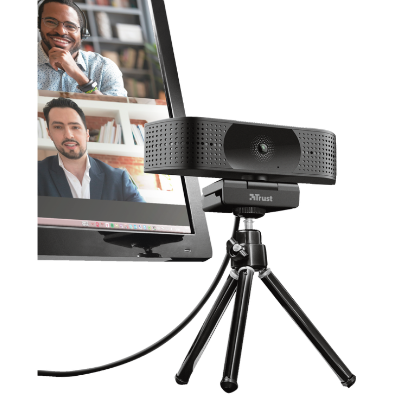 Веб-камера TRUST Teza 4K Ultra HD Black (24280)