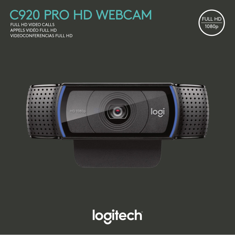 Веб-камера LOGITECH Webcam C920 HD PRO (960-001055)