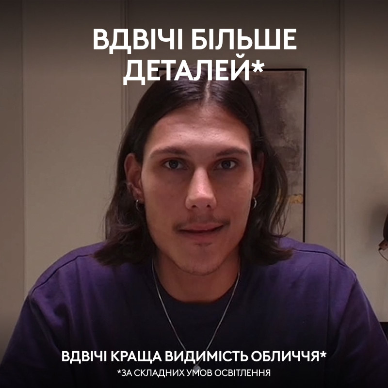 Веб-камера Logitech MX Brio Graphite (960-001559)