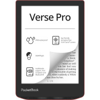 Електронна книга PocketBook 634 Passion Red (PB634-3-CIS)