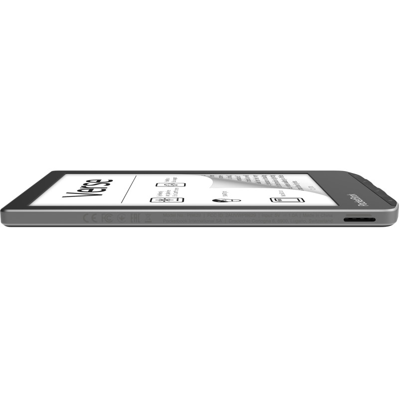 Електронна книга PocketBook 629 Verse Mist Grey (PB629-M-WW)