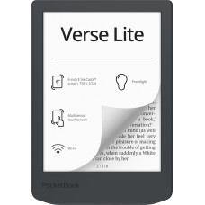 Електронна книга PocketBook 619 Verse Lite, Midnight Grey (PB619-T-CIS)