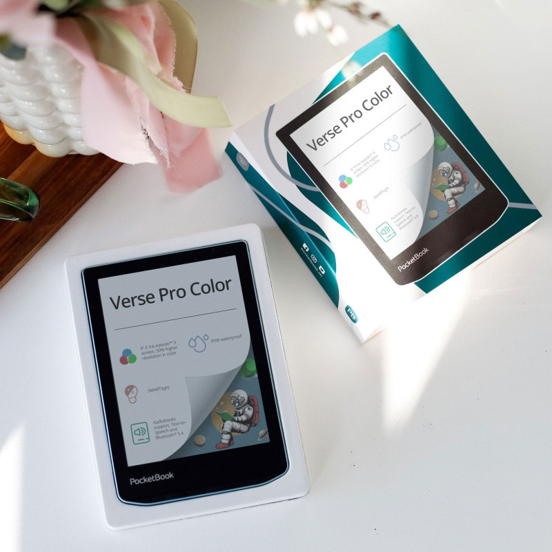 Електронна книга PocketBook 634 Verse Pro Color Stormy Sea (PB634K3-1-CIS)