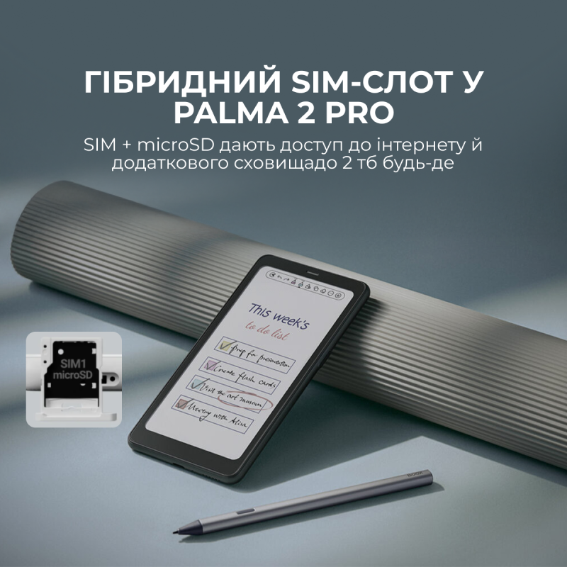Електронна книга ONYX BOOX Palma 2 Pro White