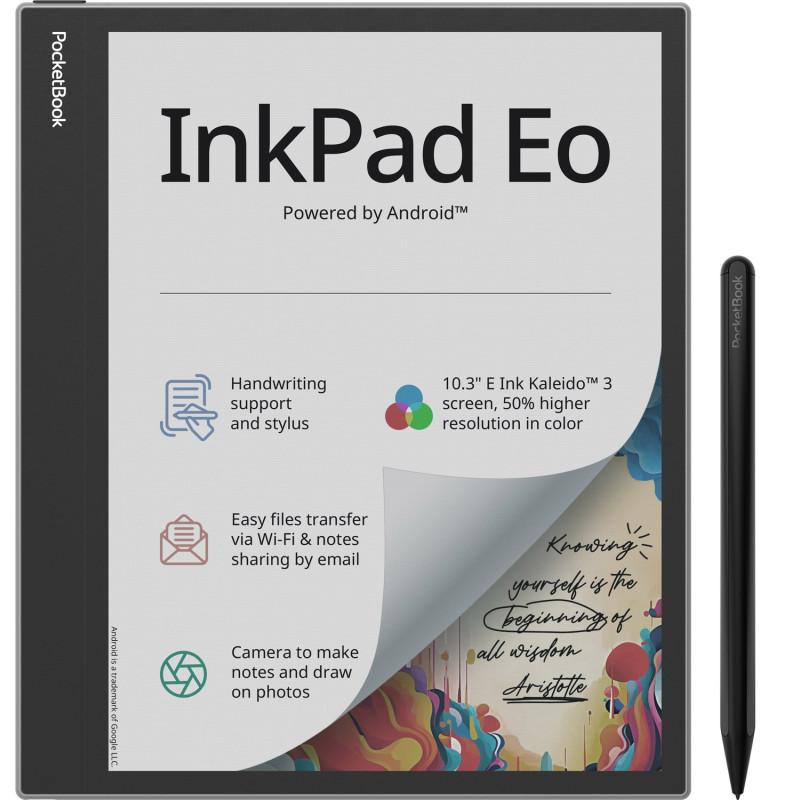 Електронна книга PocketBook InkPad Eo PB1042 Mist Grey (PB1042-M-WW)