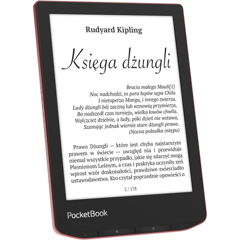 Електронна книга PocketBook 634 Verse Pro Passion Red (PB634-3-WW)