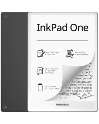 Електронна книга PocketBook InkPad One Matte Black (PB1030-8-WW)