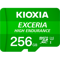 Карта пам'яті KIOXIA Exceria High Endurance microSDXC 256GB Class 10 UHS-I V30 (LMHE1G256GG2)