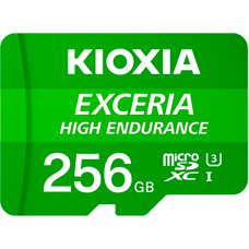 Карта пам'яті KIOXIA Exceria High Endurance microSDXC 256GB Class 10 UHS-I V30 (LMHE1G256GG2)
