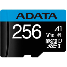 Мапа пам'яті ADATA MICRO SDXC 256GB W/AD. AUSDX256GUICL10A1-RA1 