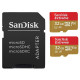 Карта пам'яті SANDISK MICRO SDHC 32GB UHS-I W/A SDSQXAF-032G-GN6AT