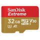 Карта пам'яті SANDISK MICRO SDHC 32GB UHS-I W/A SDSQXAF-032G-GN6AT