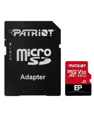 Карта пам'яті Patriot MicroSDXC 1TB UHS-I/U3 Class 10 EP A1 R90/W80MB/s + SD-adapter (PEF1TBEP31MCX)