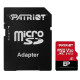 Карта пам'яті Patriot MicroSDXC 1TB UHS-I/U3 Class 10 EP A1 R90/W80MB/s + SD-adapter (PEF1TBEP31MCX)