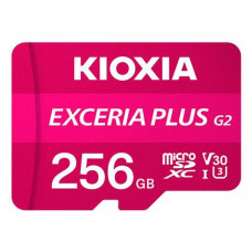 Карта пам'яті KIOXIA Exceria Plus G2 microSDXC 256GB Class 10 UHS-I V30 (LMPL2M256GG2)