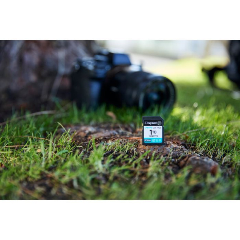 Карта пам'яті Kingston SDXC 64GB UHS-I/U3 Class 10 Canvas Go! Plus R200/W200MB/s (SDG4/64GB)