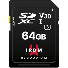 Карта пам'яті Goodram IRDM S3A0 SDXC64GB UHS-I/U3 Class 10 (IR-S3A0-0640R12)